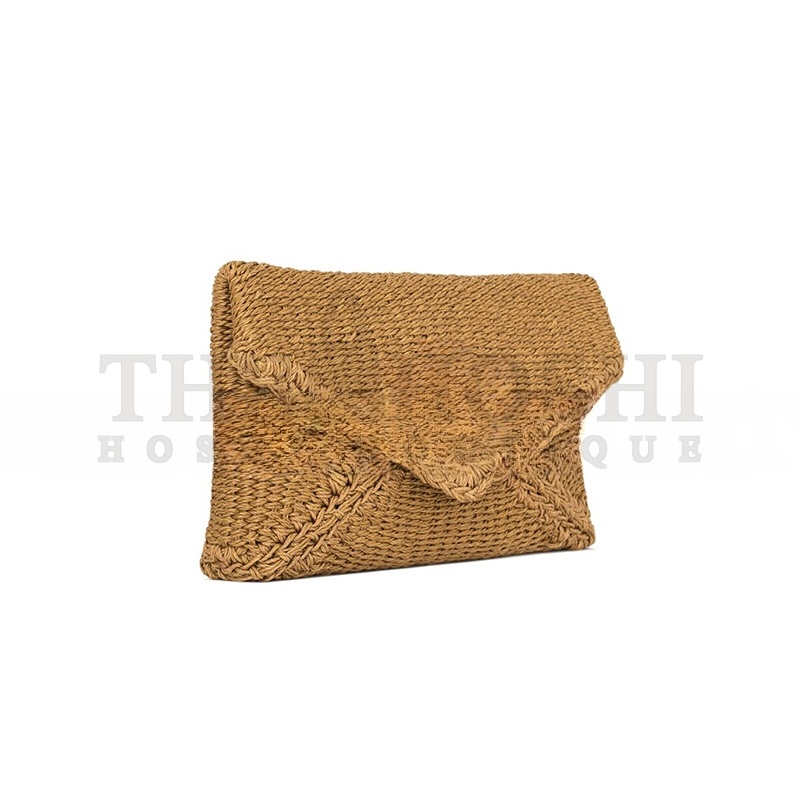 Y51 CASSANDRE LARGE ENVELOPE POUCH IN ROPE 769307FAEA62033 (29.5*18*4.5cm) Master Quality